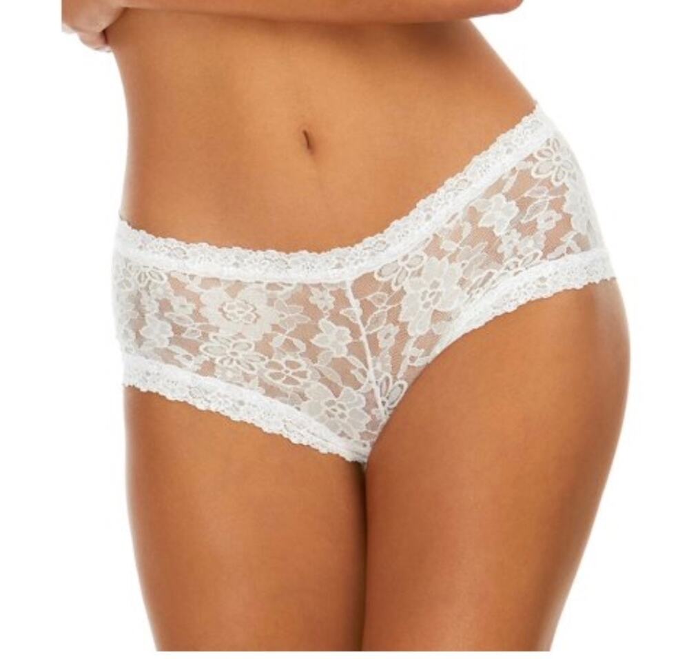 Hanky Panky Daily Lace Boyshort Panty Marshmallow White Size Medium M NWT